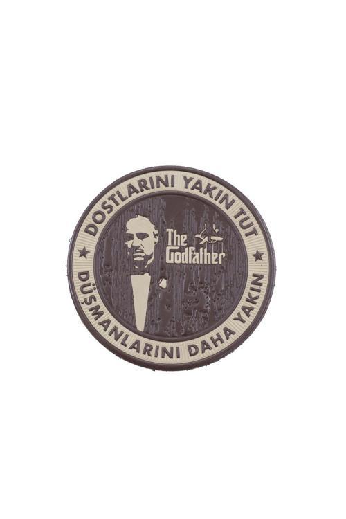 Dostlarını Yakın Tut The God Father Peç - Patçh Arma 7 Cm