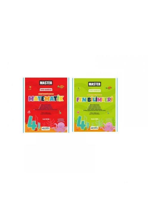 Okyanus Yayınları Okyanus 4.Sınıf Master Matematik Ve Fen Bilimleri Soru Bankası Set