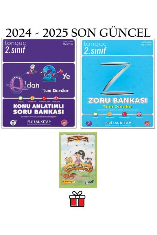 Tonguç Yayınları 0'Dan 2'Ye Konu Anlatımlı Soru Bankası Ve 2. Sınıf Zoru Bankası Tüm Dersler + Hikaye Kitabı