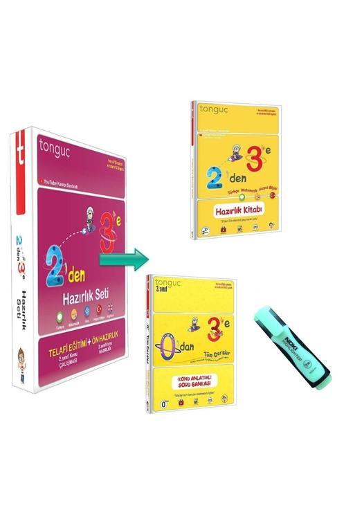 Tonguç Yayınları 3. Sınıf 2'Den 3'E Hazırlık Seti + Noki Fosforlu Kalem