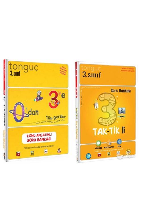 Tonguç Yayınları 0'Dan 3'E Tüm Dersler Konu Anlatımlı Ve 3.Sınıf Tak-Tik'Li Soru Bankası