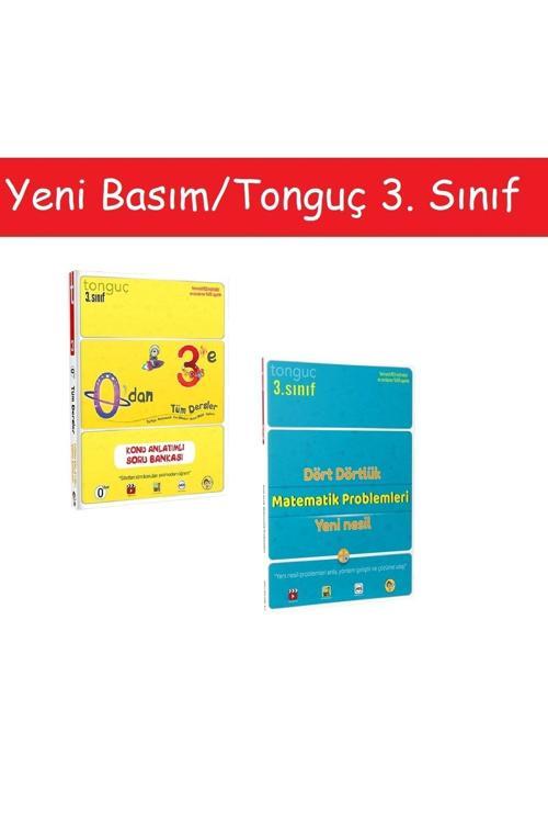 Tonguç Yayınları 0'Dan 3'E Konu Anlatımlı Soru Bankası & 3. Sınıf Dört Dörtlük Matematik