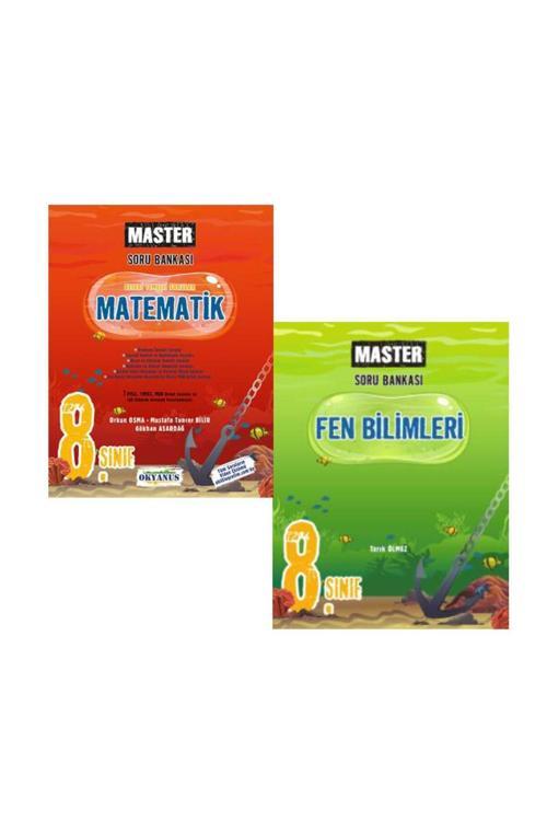 Okyanus Yayıncılık 8. Sınıf Okyanus Master Matematik Soru Bankası Ve Okyanus Master Fen Bilimleri Soru Bankası