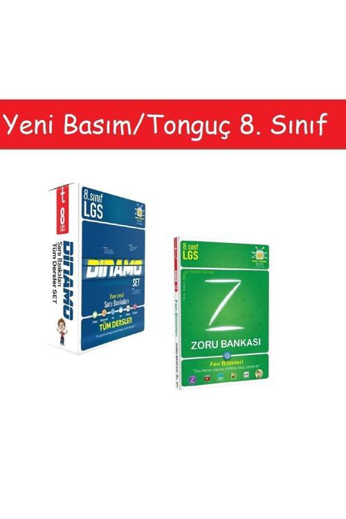 Tonguç Akademi 8. Sınıf Dinamo Tüm Dersler Soru Bankası Set & 8. Sınıf Fen Bilimleri Zoru Bankası