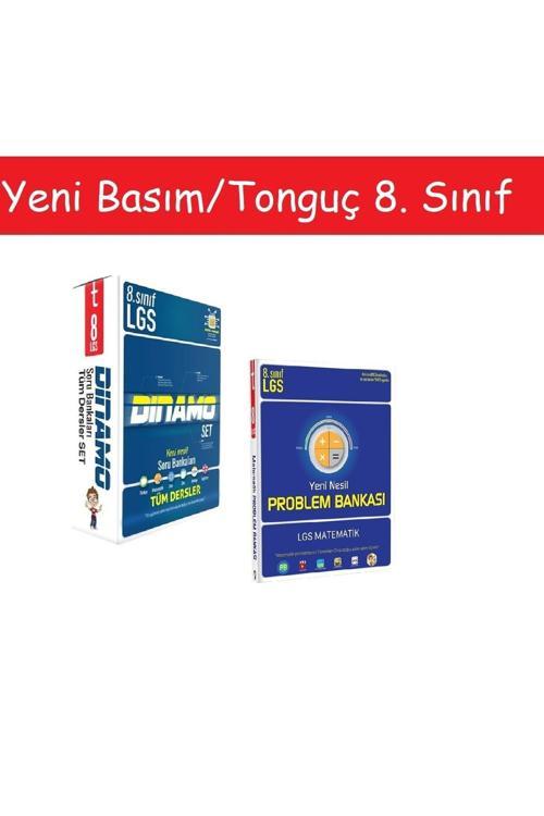 Tonguç Akademi 8. Sınıf Dinamo Tüm Dersler Soru Bankası Set & Lgs Matematik Problem Bankası