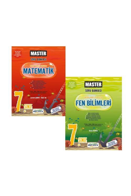 Okyanus Yayıncılık 7. Sınıf Okyanus Master Matematik Soru Bankası Ve Okyanus Master Fen Bilimleri Soru Bankası
