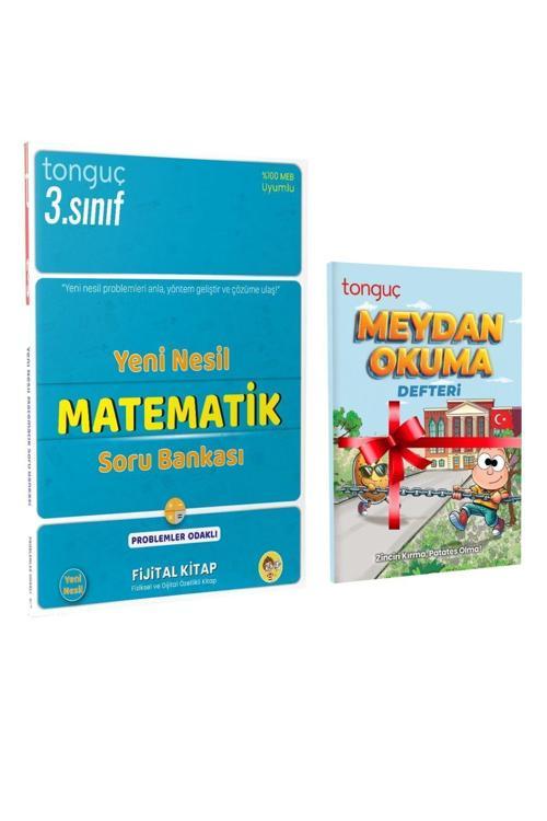 Tonguç Yayınları 3. Sınıf Yeni Nesil Matematik Soru Bankası Ve Meydan Okuma Defteri Hediyeli