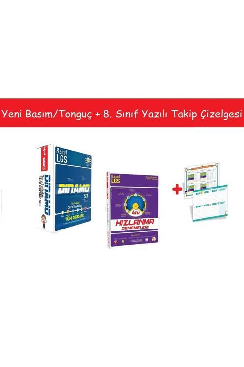 Tonguç Akademi 8. Sınıf Dinamo Tüm Dersler Soru Bankası Set & Lgs 4'Lü Hızlanma Denemeleri
