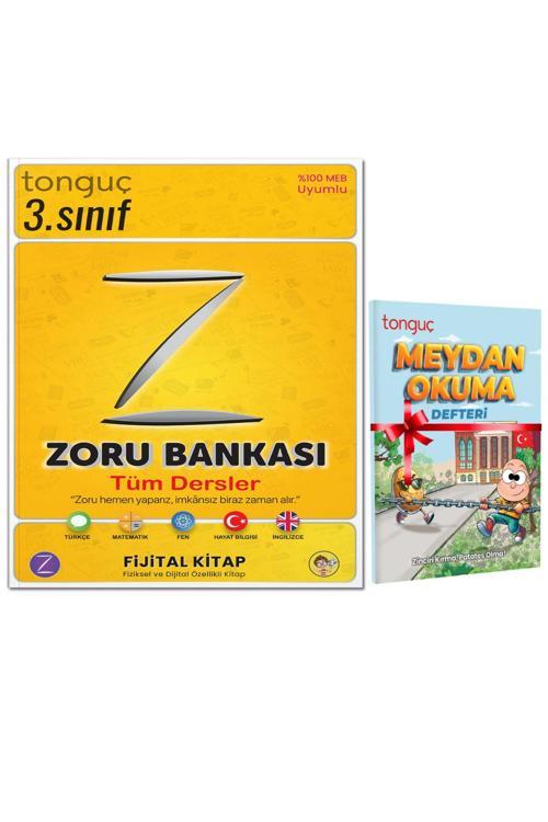 Tonguç Yayınları 3. Sınıf Tüm Dersler Zoru Bankası Meydan Okuma Defteri Hediyeli