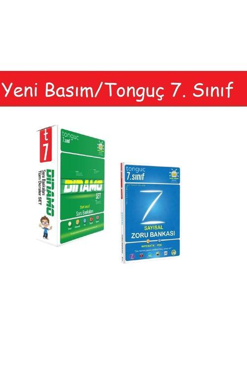 Tonguç Akademi 7. Sınıf Dinamo Tüm Dersler Soru Bankası Set & 7. Sınıf Sayısal Zoru Bankası