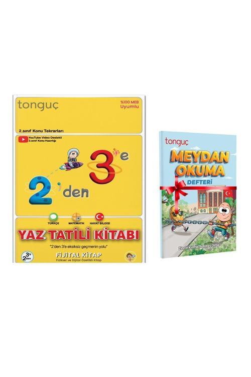 Tonguç Yayınları 2'Den 3'E Hazırlık Kitabı Ve Meydan Okuma Defteri Hediyeli