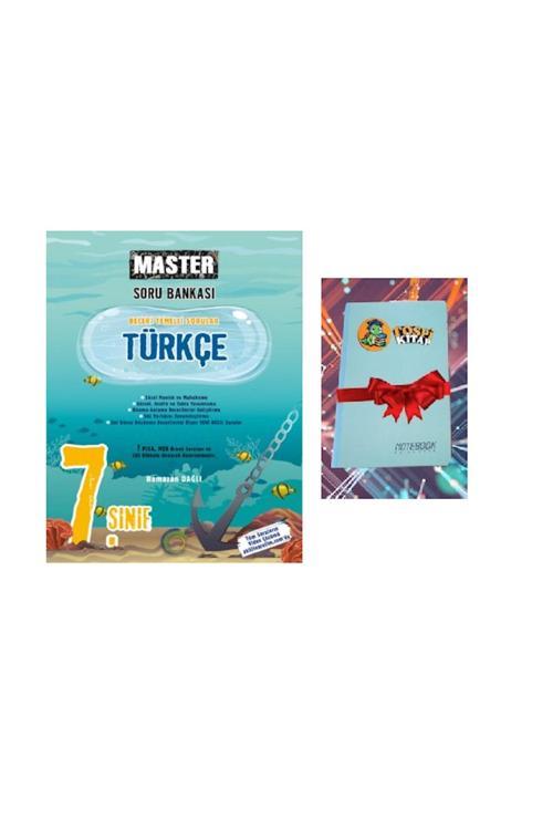 Okyanus Yayınları 7. Sınıf Master Türkçe Soru Bankası( Not Defteri Hediye) 1-