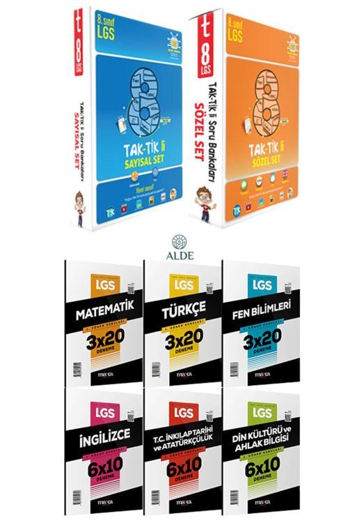 Tonguç Akademi 2023 8. Sınıf Lgs Tüm Dersler Taktikli Sayısal Sözel Soru Bankası Ve Deneme Seti