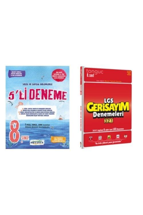 Okyanus Yayınları 8.Sınıf 5 Li Deneme Ve Tonguç Yayınları Lgs 321 Geri Sayım Denemeleri