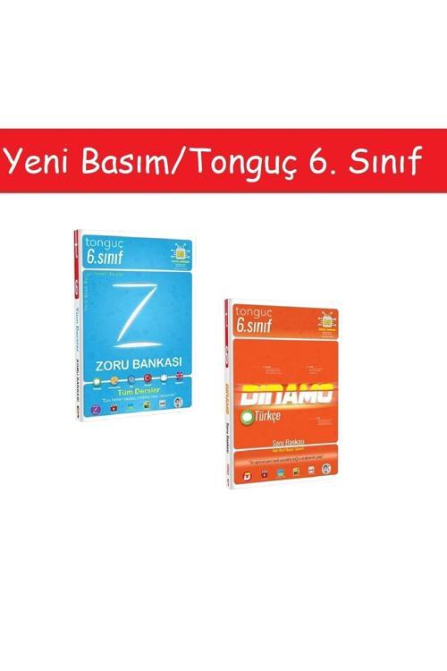 Tonguç Akademi 6. Sınıf Zoru Bankası Tüm Dersler & 6. Sınıf Türkçe Dinamo Soru Bankası