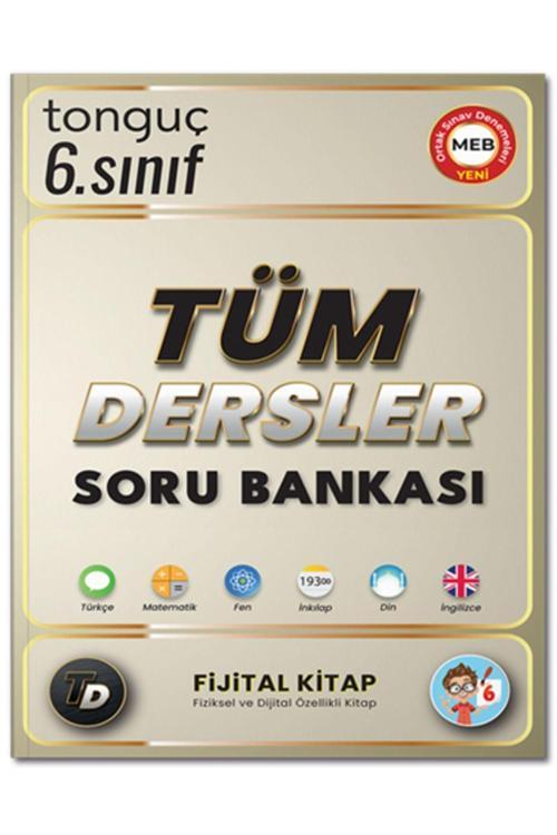 Tonguç Akademi 6. Sınıf Tüm Dersler Fijital Kitap Soru Bankası 
