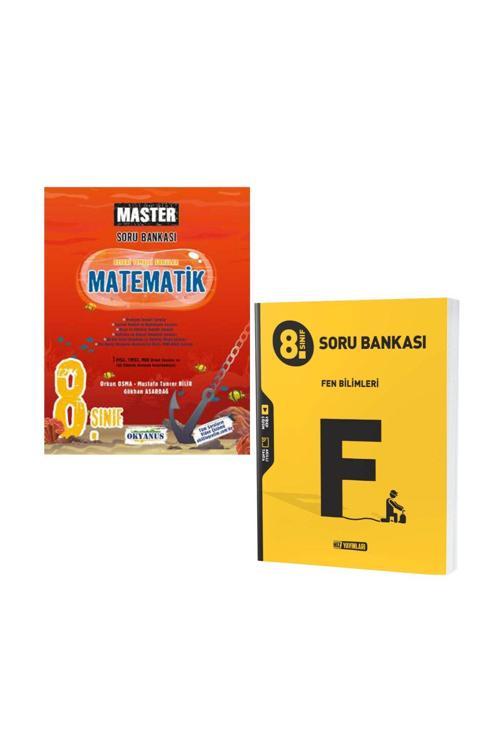 Okyanus Yayınları 8. Sınıf Okyanus Master Matematik Soru Bankası Ve Hız Fen Bilimleri Soru Bankası