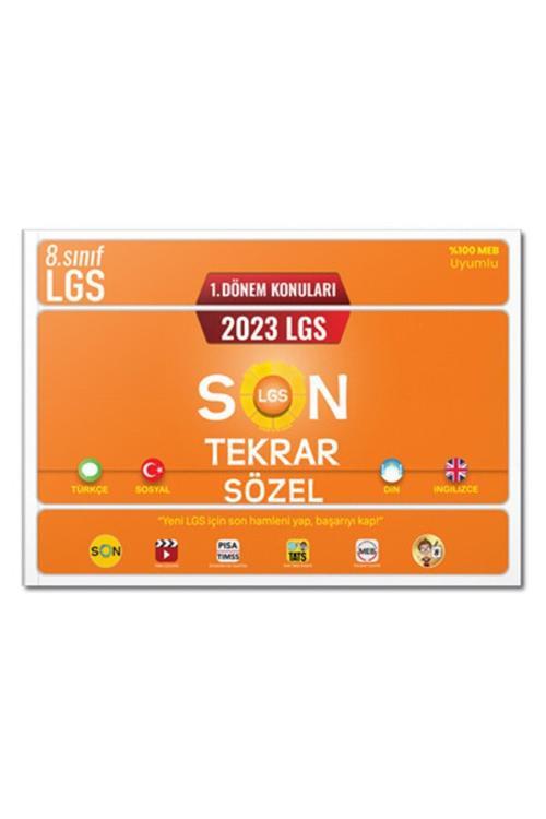 Tonguç Akademi 2023 Lgs 1. Dönem Sözel Son Tekrar