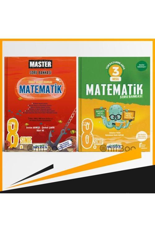 Okyanus Yayınları Okyanus Yayınları 8. Sınıf Lgs 3 Nesil Matematik Ve Master Matematik Soru Bankası Seti