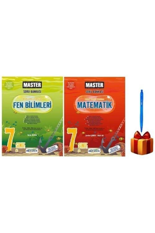Okyanus Yayınları 2021 7.Sınıf Master Fen Bilimleri Ve Matematik Soru Bankası Seti