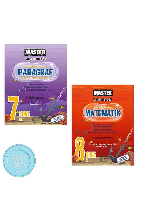 Okyanus Yayınları Okyanus 8. Sınıf Master Paragraf Soru Bankası Ve Okyanus 8. Sınıf Master Matematik Soru Bankası
