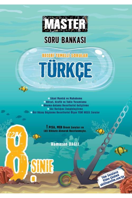 Okyanus Yayınları 8.Sınıf Master Türkçe Soru Bankası 2024/25 Dönemi