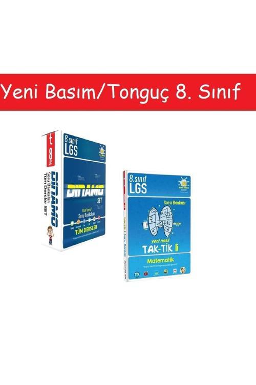 Tonguç Akademi 8. Sınıf Dinamo Tüm Dersler Soru Bankası Set & 8. Sınıf Matematik Taktikli Soru Bankası
