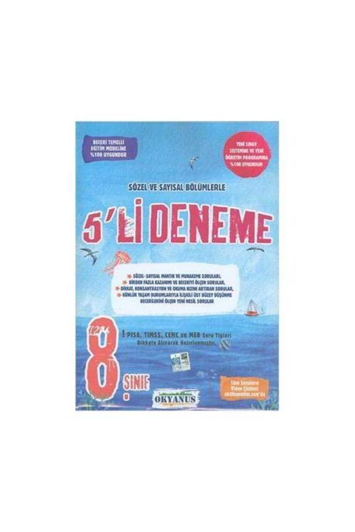 Okyanus Yayınları 8. Sınıf 5 Li Deneme