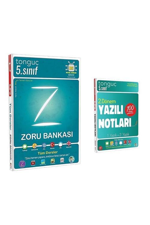 Tonguç Akademi 5. Sınıf 2.Dönem Yazılı Notları Tüm Dersler Zoru Soru Bankası