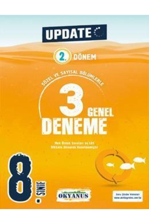 Okyanus Yayınları Okyanus Yayıncılık 8. Sınıf Update 2.Dönem 3 Genel Deneme