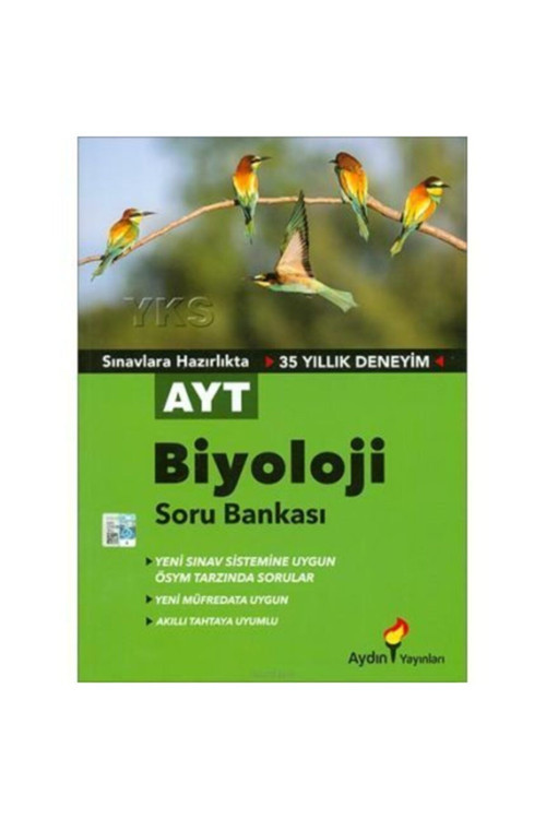 Aydın Yayınları -Ayt Biyoloji Soru Bankası