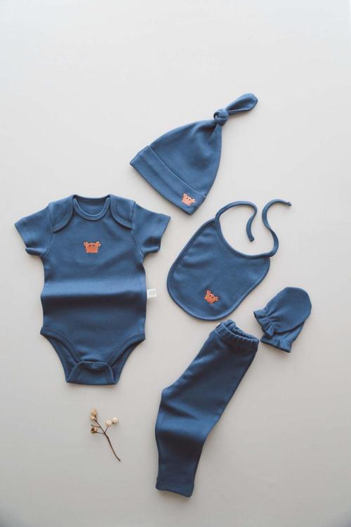 Ohlalakoala 5Li Yenidoğan Set Model 4 0-3 Ay