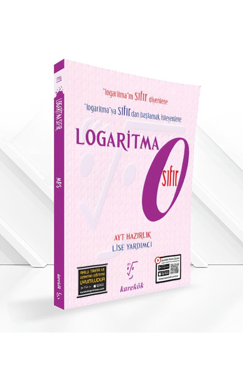 Karekök Yayınları Ayt Logaritma-0 Konu Anlatımlı Çözümlü Soru (Logaritma'M Sıfır Diyenlere)