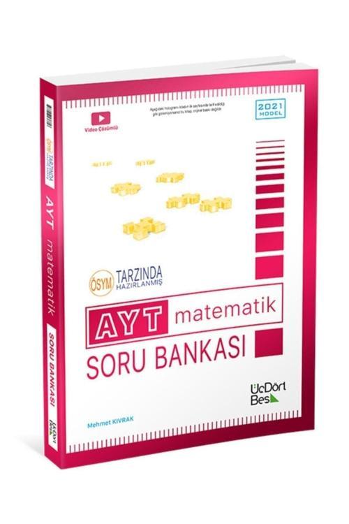 Üçdörtbeş Yayınları Üç Dört Beş Yayıncılık 3 4 5 Yayınları Ayt Matematik Soru Bankası - 2021 Üdb2