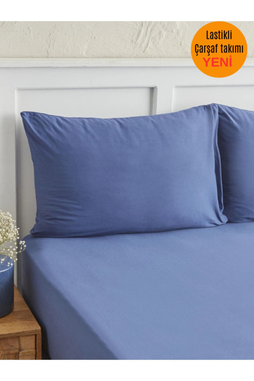 Lastikli Tek Kişilik Çarşaf Ve 1 Adet Yastık Kılıfı 100 X 200 Cmsetys8856421