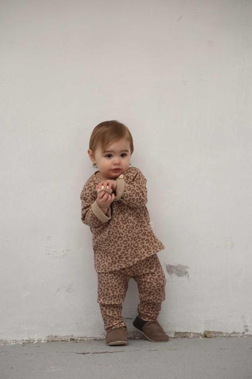 Ohlalakoala Leopar Desenli Alt Üst Takım 0-3 Ay