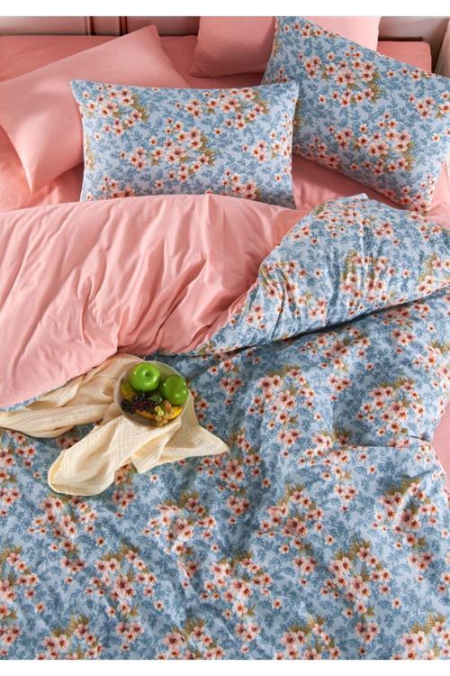 Çift Kişilik Çift Taraflı Nevresim Seti Beautyflowerssomon02131453693