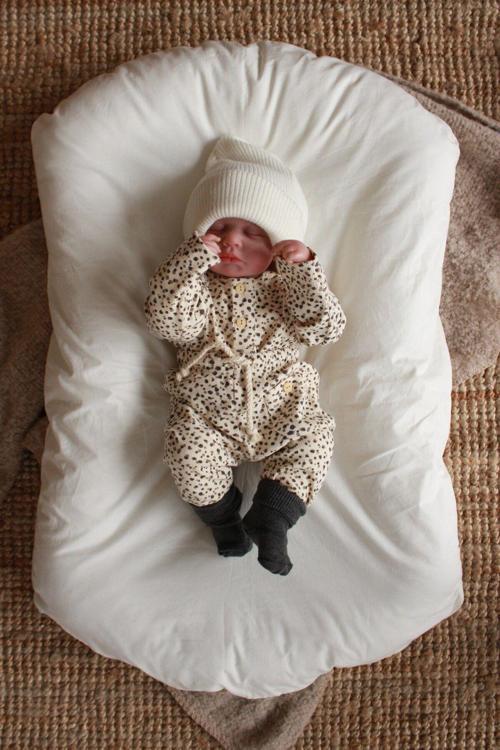 Ohlalakoala Puantiye Unisex Cepli Omuz Patlı Alt Üst Takım 2-3 Yaş