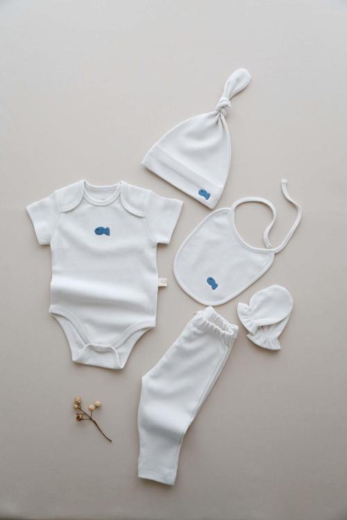Ohlalakoala 5Li Yenidoğan Set Model 4 0-3 Ay