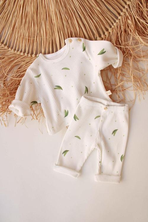 Ohlalakoala Sweet Pea Bebek Alt Üst Takım 0-3 Ay