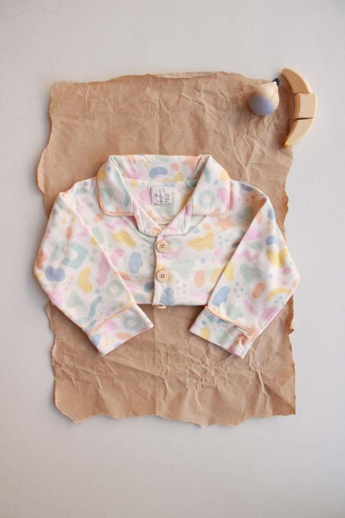 Ohlalakoala Funny Desenli Pijama Üst 6 Ay