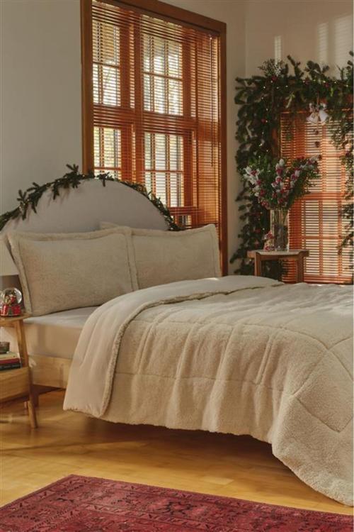 Balmy Cozy Comfort/Uyku Seti Çift Kişilik Bej
