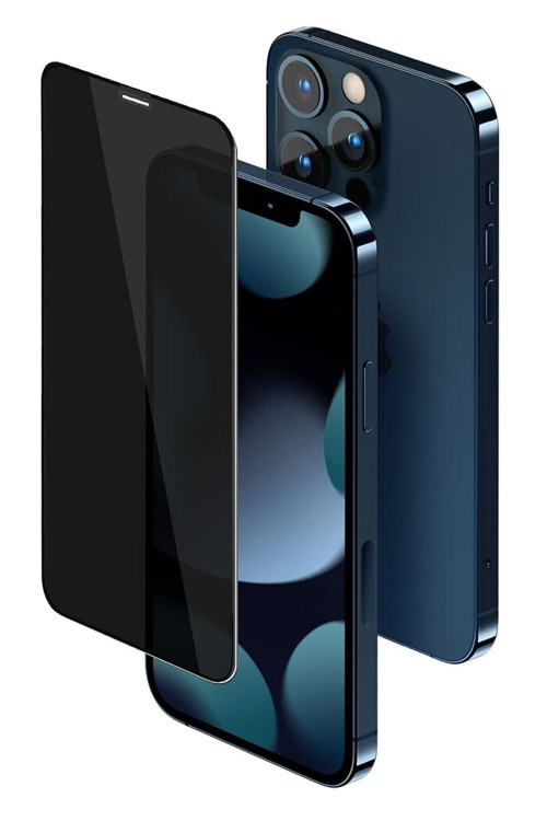 Iphone 12 Pro Uyumlu Hayalet Tam Kaplayan Ekran Koruyucu Kırılmaz Cam