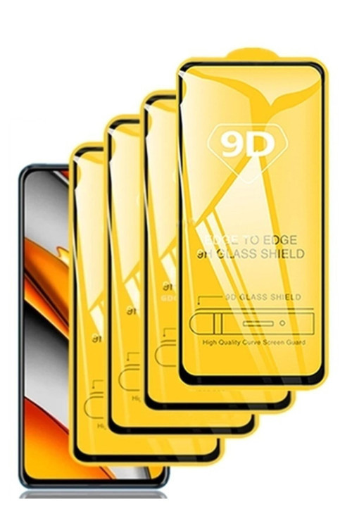 Samsung Galaxy A54 5G Uyumlu Ekran Koruyucu 9D Kırılmaz Cam Ultra Darbe Emici Koruma Tam Kaplar