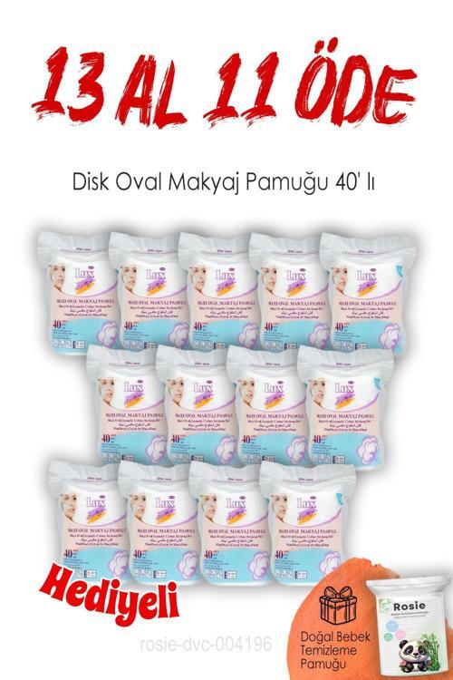 13 AL 11 ÖDE Disk Oval Makyaj Pamuğu 40' lı ve ROSIE