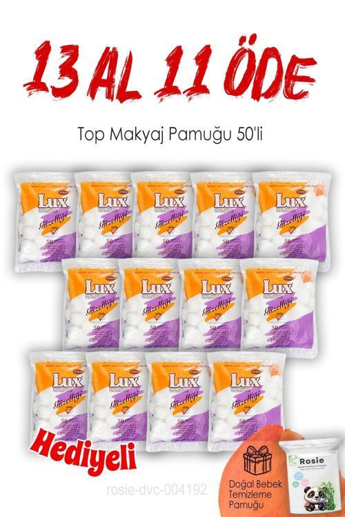 13 AL 11 ÖDE Top Makyaj Pamuğu 50'li ve ROSIE