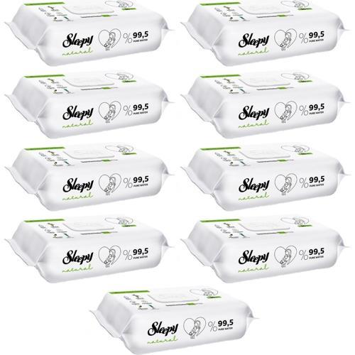Islak Havlu 90 Yaprak Natural Yenidoğan 9 Lu 810 Yaprak