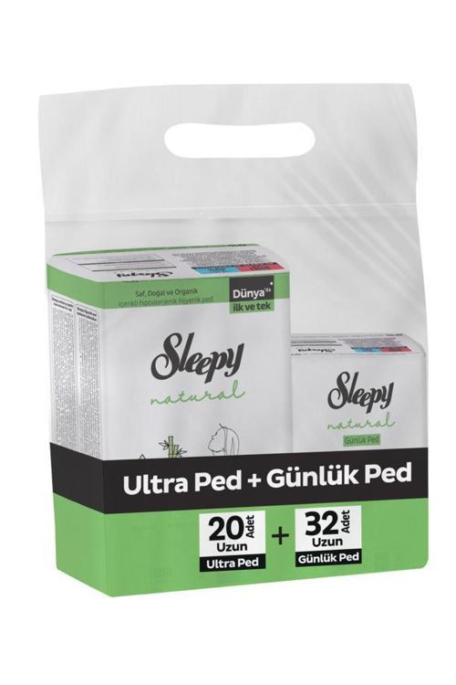 uzun ultra ped 20li+günlük ped 32 li uzun