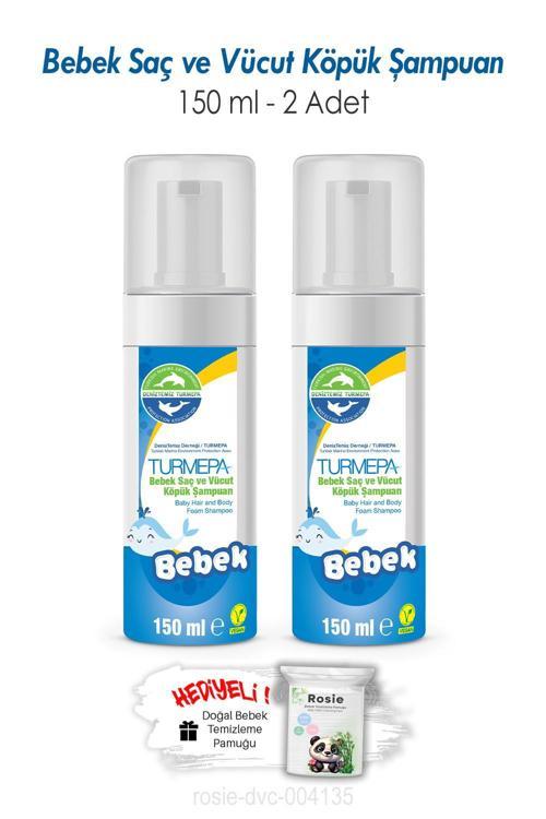 2 Adet Bebek Saç ve Vücut Köpük Şampuanı 150 ML ve ROSIE