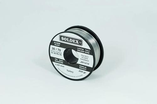 30-70 Lehim Teli 200 Gr 1,6 Mm Sn:30 - Pb:70